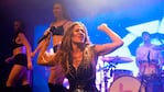 Jimena Barón presentó sus canciones con Delpo en la platea. Fotos: Clarín.