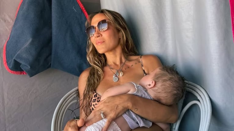 Jimena Barón sorprendió a todos al mostrar la carita de su hijo Arturo.