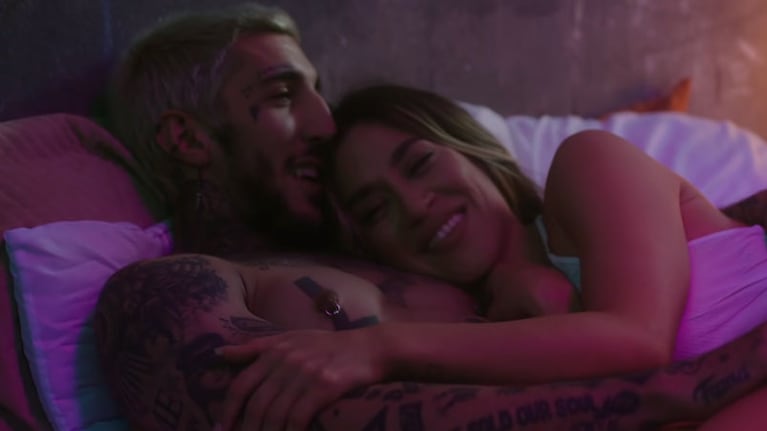 Jimena le dedicó el tema a su ex.