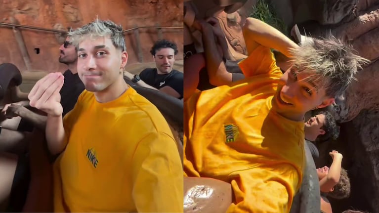 Joaco y un sueño cumplido en Disney.
