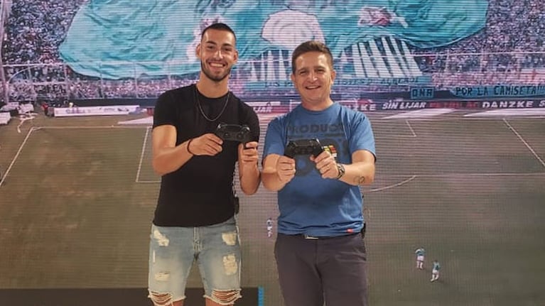 Joaquín Novillo y Agustín Burgi, mano a mano en la Play.