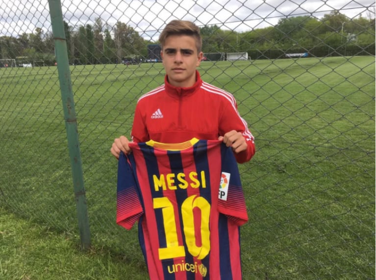 Joaquín, otro jugador de apellido Messi que la rompe y se luce con la 10