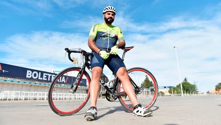 Joaquín Rodríguez, un ciclista que lucha contra los prejuicios. Foto: Lucio Casalla / ElDoce.tv