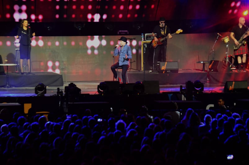 Joaquín Sabina deslumbró en Villa María.  Foto: Francesco Trombetta / ElDoce.tv.