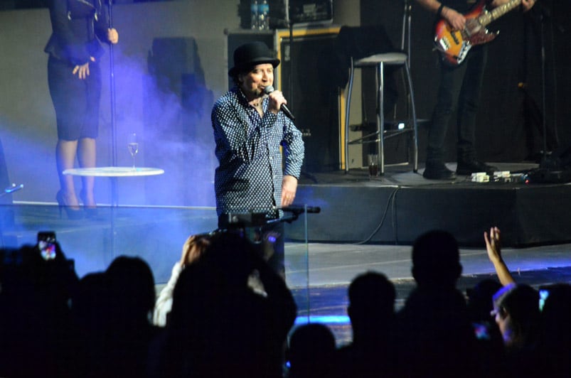 Joaquín Sabina deslumbró en Villa María.  Foto: Francesco Trombetta / ElDoce.tv.