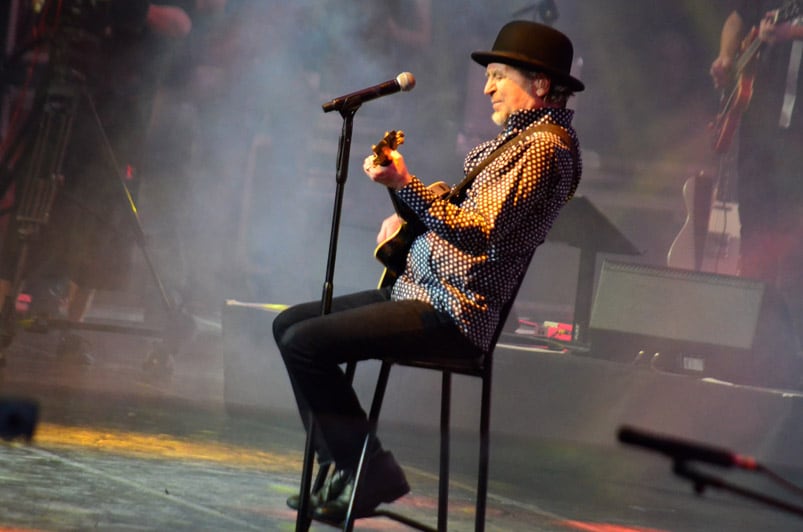 Joaquín Sabina deslumbró en Villa María.  Foto: Francesco Trombetta / ElDoce.tv.