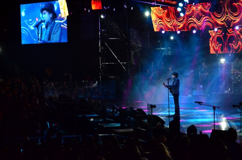 Joaquín Sabina deslumbró en Villa María.  Foto: Francesco Trombetta / ElDoce.tv.