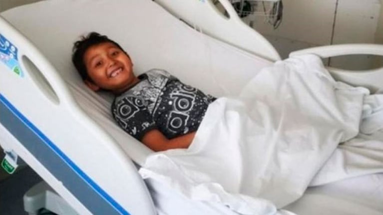 Joaquín tiene 5 años y padece leucemia linfoblástica.