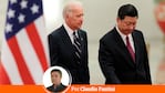 Joe Biden con Xi Jinping en la cumbre bilateral.