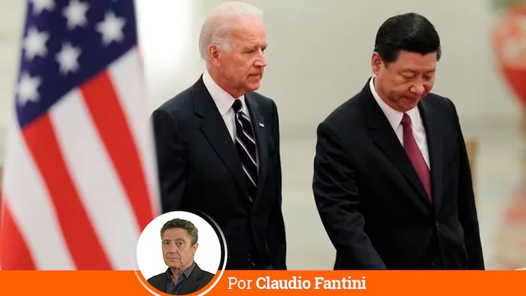 Joe Biden con Xi Jinping en la cumbre bilateral.