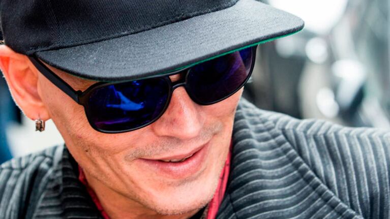 Johnny Depp sorprendió con su estado físico.