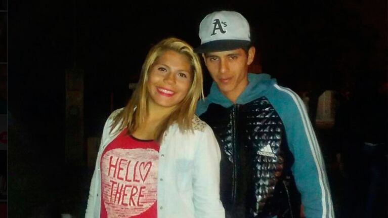 Jonatan y Jazmín, felices con la llegada de su primer hijo.