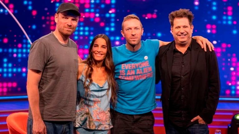 Jonny Buckland, Juana Viale, Chris Martin y Bebe Contepomi en una entrevista a fondo.