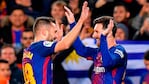 Jordi Alba y Messi, una sociedad que no falla.