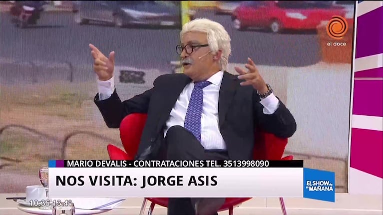 "Jorge Asís" habló de su renuncia a Animales Sueltos