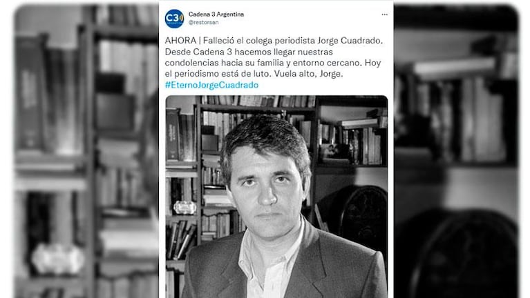 Jorge Cuadrado fue víctima de una cruel y falsa serie de tuits sobre su muerte