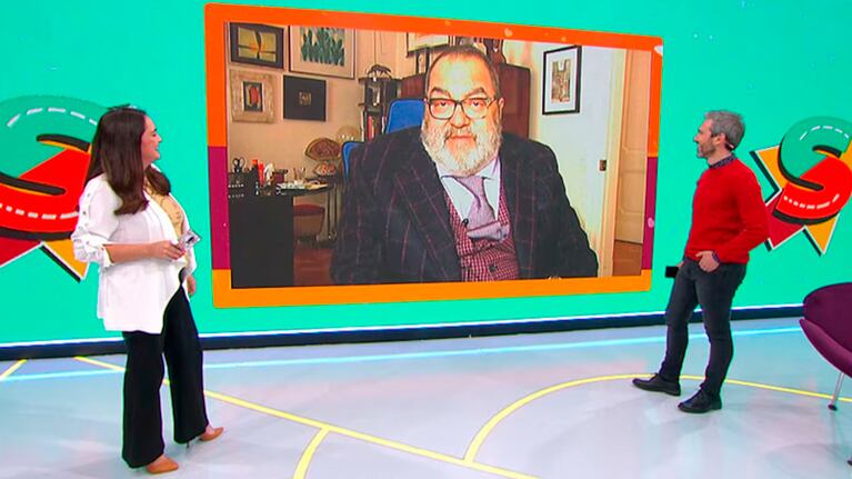 Jorge Lanata fue el primer invitado de Seguimos en 2021.
