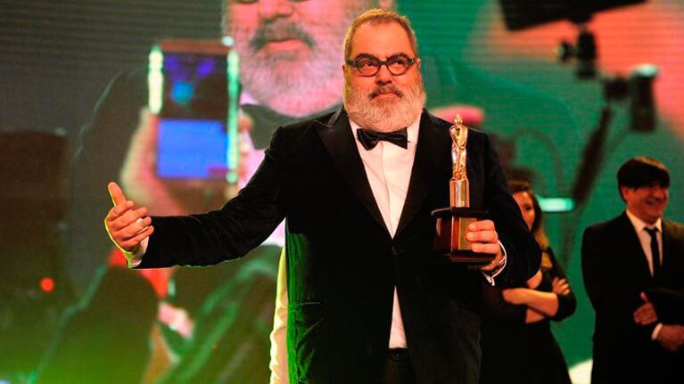 Jorge Lanata se llevó el Martín Fierro de Oro.