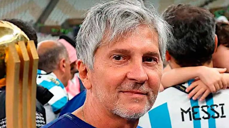 Jorge Messi estaba internado en un centro de salud de Rosario.