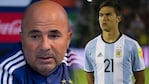 Jorge Sampaoli dijo que Paulo Dybala "no está afuera" del Mundial.