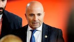 Jorge Sampaoli estuvo presente en el sorteo realizado en Moscú.