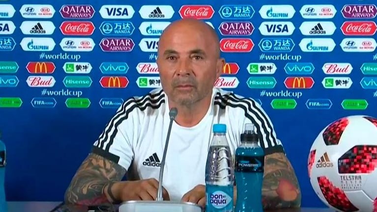 Jorge Sampaoli: “Yo elegí estar acá y no evalúo dar un paso al costado”