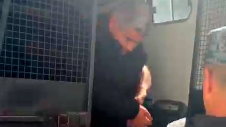 José Aníbal Ricardo Villarreal fue trasladado a la Fiscalía de Deán Funes para su indagatoria.