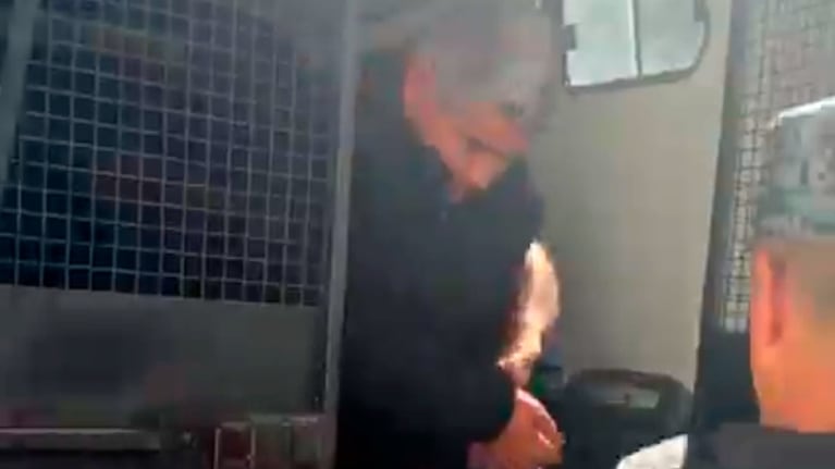 José Aníbal Ricardo Villarreal fue trasladado a la Fiscalía de Deán Funes para su indagatoria.