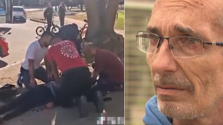 José fue salvado por tres personas que le hicieron RCP.