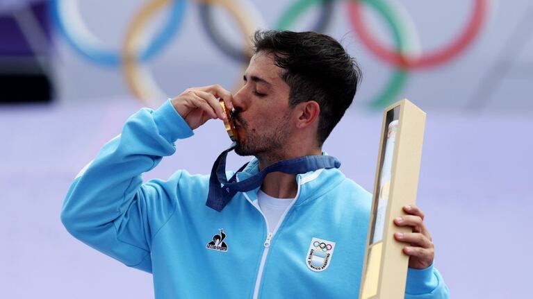 José Maligno Torres, ganador del oro olímpico / Foto AP