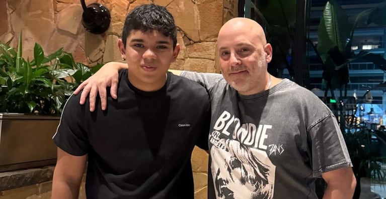 José María Muscari festejó el cumple de su hijo Lucio.