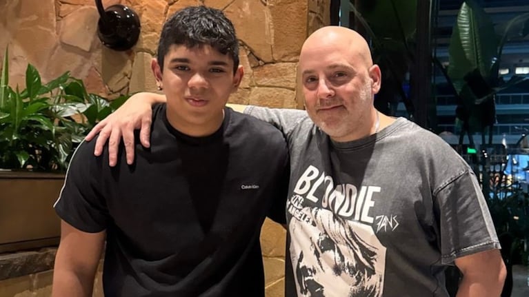 José María Muscari festejó el cumple de su hijo Lucio.