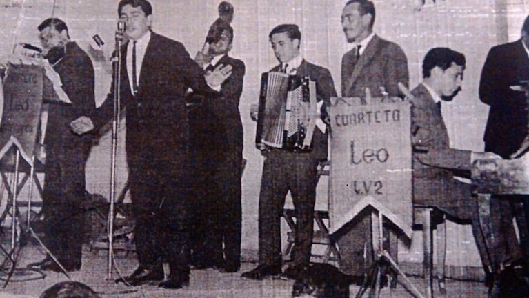 José Sosa Mendieta era el cantante de La Leo a comienzos de los 60.