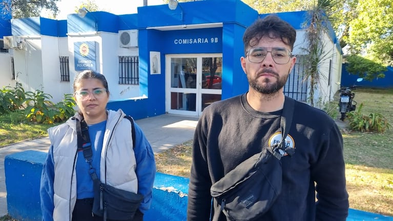 Josué vivió minutos de extrema preocupación en barrio Panamericano.