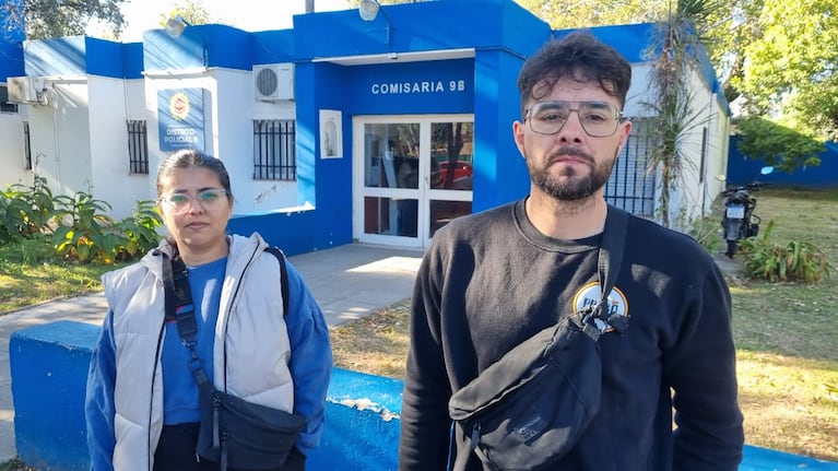 Josué vivió minutos de extrema preocupación en barrio Panamericano.