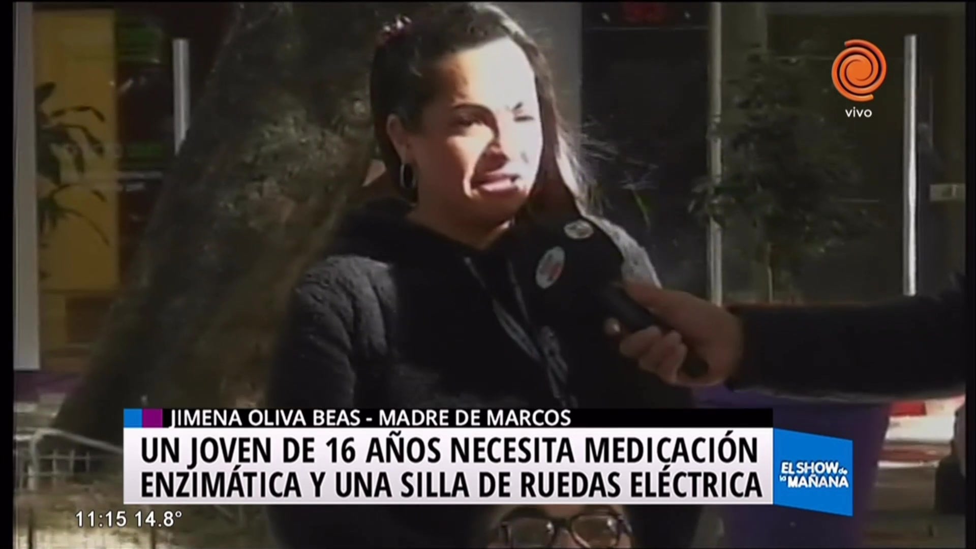 Joven necesita medicación urgente