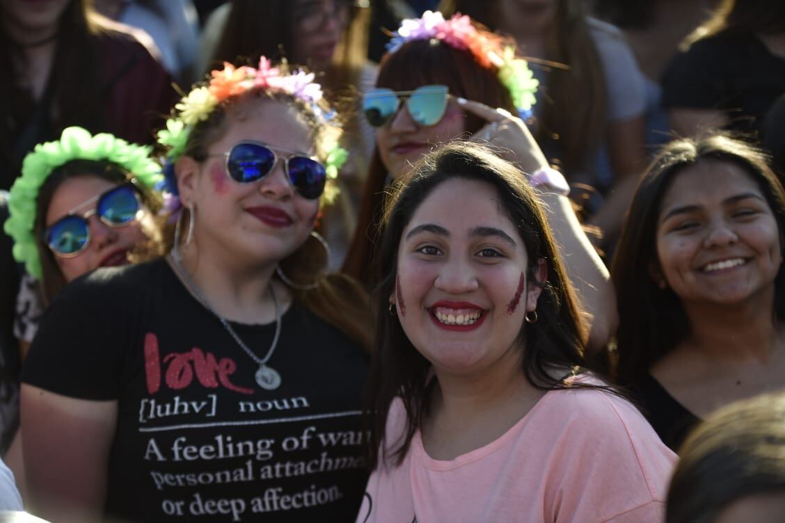 Jóvenes, estudiantes y familias coparon la villa serrana para celebrar su día. Foto: Lucio Casalla/ElDoce.tv