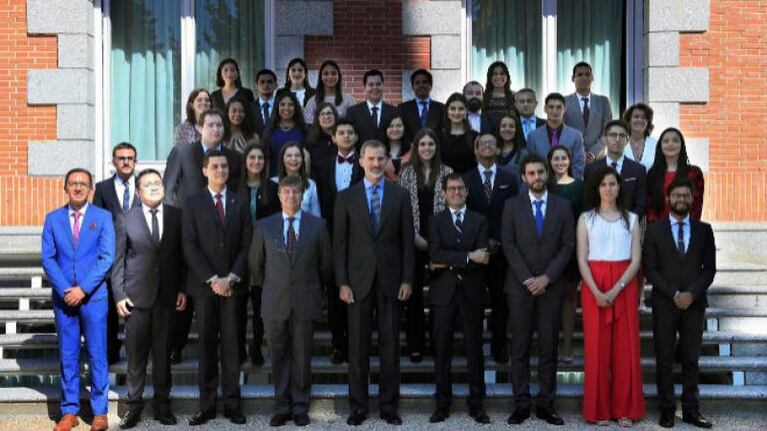 Jóvenes Líderes Iberoamericanos: un cordobés fue recibido por el Rey de España