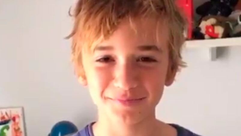 Juan Carlos, el niño de 10 años que tiene tartamudez y contó cómo lo vive.