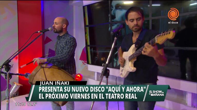 Juan Iñaki presenta "Aqui y ahora"