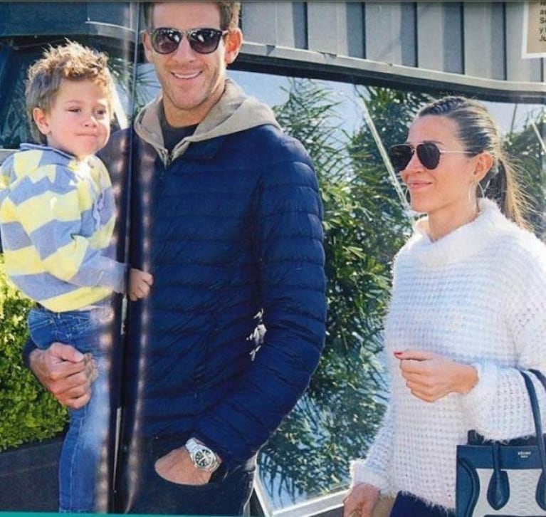 Juan Martín del Potro contó que sigue hablando con su ex Jimena Barón