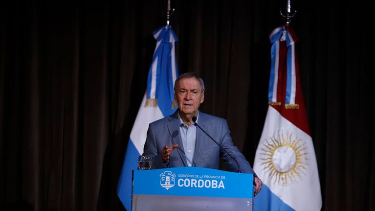 Juan Schiaretti anunció el fortalecimiento del Sistema de Videovigilancia.