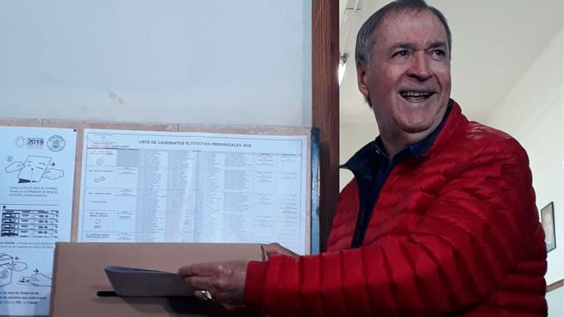 Juan Schiaretti busca la reelección en el Ejecutivo provincial. 