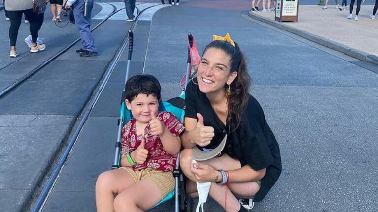 Juana Repetto defendió a su hijo de los comentarios de una seguidora.