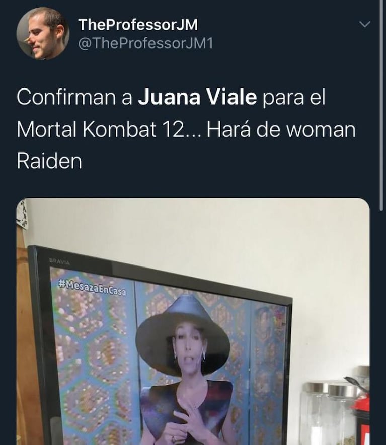 Juana Viale sorprendió con un excéntrico look oriental y estallaron los memes