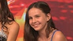 Juanita Tinelli tiene 13 años y heredó la simpatía de papá.