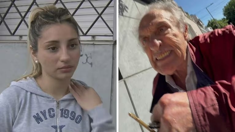 Jubilado le pegó una trompada en la cara a una joven por dejar el auto mal estacionado