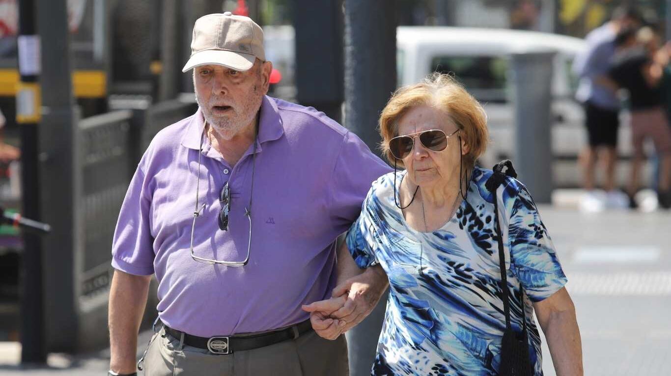 Jubilados, pensionados, jubilaciones, ANSES. (Foto: Juan Vargas/NA).