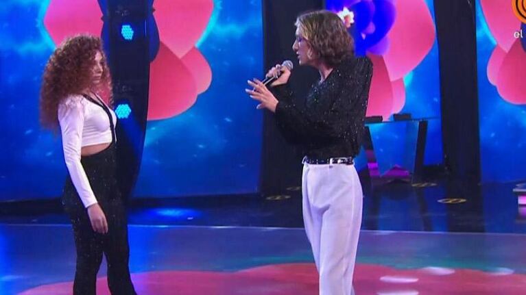 Judith Cabral tuvo su primera noche sobre el escenario.