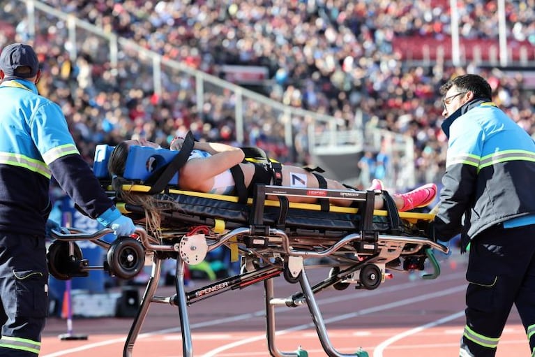 Juegos Panamericanos: una cordobesa batió un récord pero sufrió una grave lesión